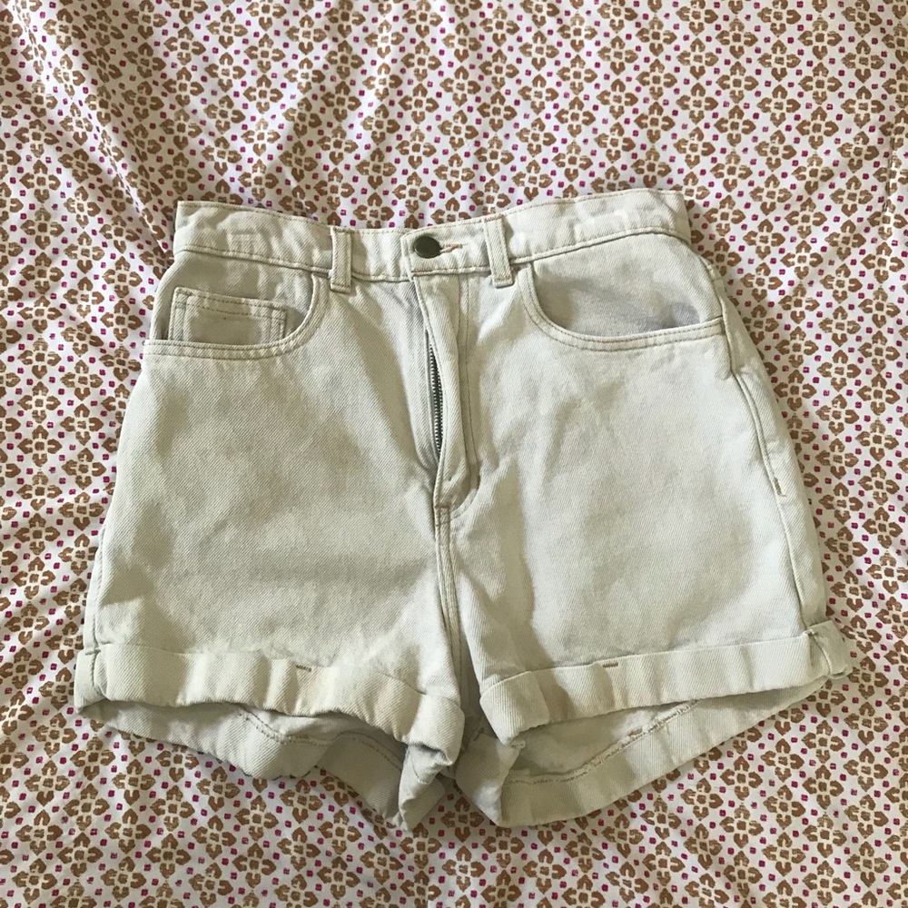 American Apparel high waisted shorts